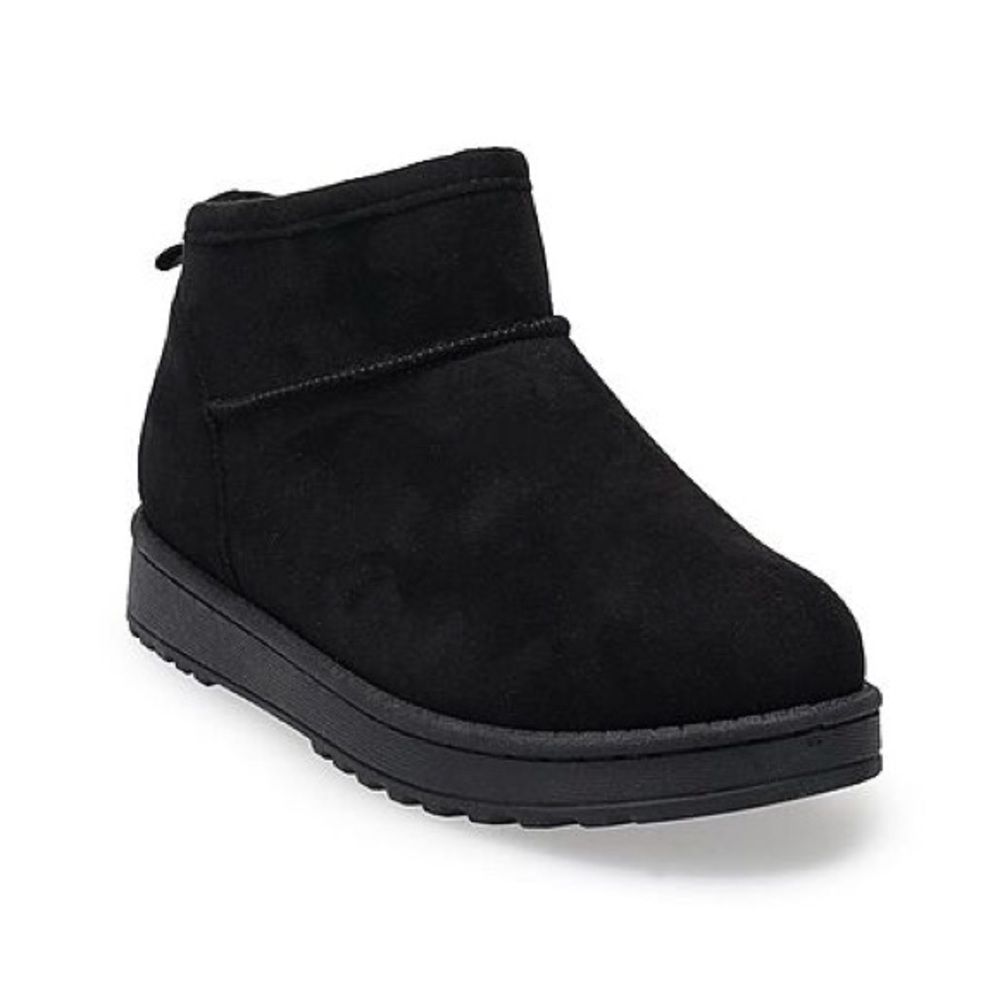 NEW - SO Women's Lupita Cozy Mini Boots